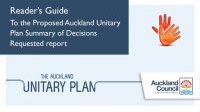 Proposed Auckland Unitary Plan - Reader's Guide