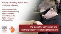 2) The Disability Convention and the Independent Monitoring Mechanism
